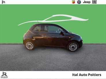SPOTICAR Fiat 500 1.2 8v 69ch Lounge Occasion - Citadine Essence Coloris Métal Crossover Black - Poitiers - 1203799525_4