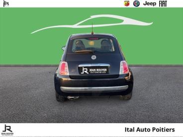 SPOTICAR Fiat 500 1.2 8v 69ch Lounge Occasion - Citadine Essence Coloris Métal Crossover Black - Poitiers - 1203799525_5