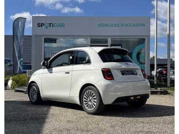 SPOTICAR Fiat 500 E 95 Ch Action Occasion - Citadine Electrique Blanc - Boe - 1203802946_3
