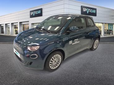 SPOTICAR Fiat 500 E 95ch Pop Occasion - Citadine Electrique Ocean Green Métal - Dechy - 1203803847_1