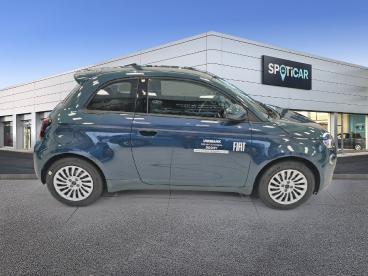 SPOTICAR Fiat 500 E 95ch Pop Occasion - Citadine Electrique Ocean Green Métal - Dechy - 1203803847_4