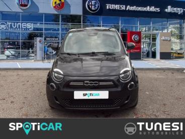 SPOTICAR Fiat 500 E 118ch Icone Occasion - Citadine Electrique Onyx Black Pastel - Bourgoin-jallieu - 1203806948_2