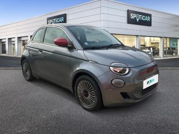 SPOTICAR Fiat 500 E 95 Ch (red) Occasion - Citadine Electrique Gris Fonce - Saint-etienne - 1203807911_3