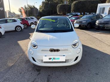 SPOTICAR Fiat 500 E 95 Ch La Prima Occasion - Citadine Electrique Blanc - Le Cannet - 1203809063_2