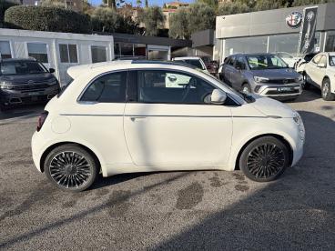 SPOTICAR Fiat 500 E 95 Ch La Prima Occasion - Citadine Electrique Blanc - Le Cannet - 1203809063_4