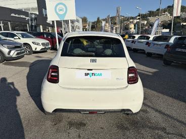 SPOTICAR Fiat 500 E 95 Ch La Prima Occasion - Citadine Electrique Blanc - Le Cannet - 1203809063_5