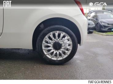 SPOTICAR Fiat 500 1.0 70ch Bsg S&s Lounge Occasion - Citadine Hybride Bossa Nova White Pastel - Cesson-sevigne - 1203812911_4