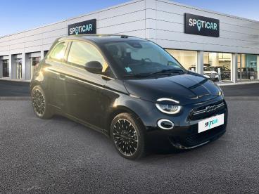 SPOTICAR Fiat 500 E 118ch Icone Plus Occasion - Citadine Electrique Onyx Black Pastel - Marseille - 1203814364_3