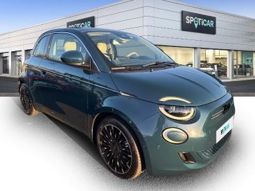 SPOTICAR Fiat 500 E 118ch La Prima My23 Occasion - Citadine Electrique Ocean Green Métal - Bieville Beuville - 1203816028_3