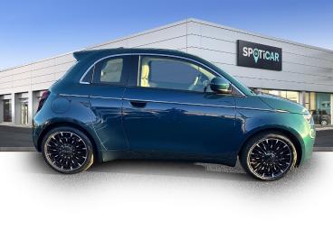 SPOTICAR Fiat 500 E 118ch La Prima My23 Occasion - Citadine Electrique Ocean Green Métal - Bieville Beuville - 1203816028_4