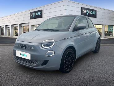 SPOTICAR Fiat 500 E 118 Ch La Prima Occasion - Citadine Electrique Celestial Blue - Saint-etienne - 1203816419_1