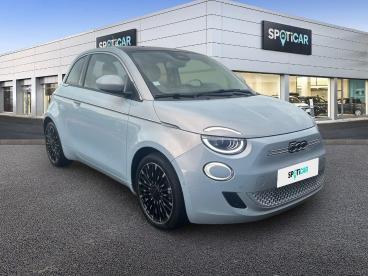 SPOTICAR Fiat 500 E 118 Ch La Prima Occasion - Citadine Electrique Celestial Blue - Saint-etienne - 1203816419_3