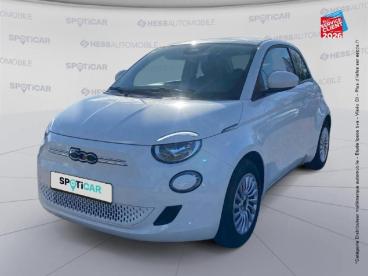 SPOTICAR Fiat 500 E 95ch Action Occasion - Citadine Electrique Blanc - Laxou - 1203817781_1
