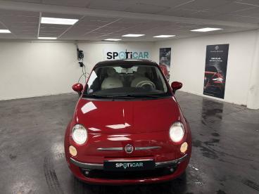 SPOTICAR Fiat 500 1.2 8v 69 Ch Lounge Occasion - Citadine Essence Rouge - Mareuil Les Meaux - 1203818372_2