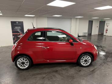 SPOTICAR Fiat 500 1.2 8v 69 Ch Lounge Occasion - Citadine Essence Rouge - Mareuil Les Meaux - 1203818372_4