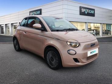 SPOTICAR Fiat 500 E 118ch Icone Occasion - Citadine Electrique Rose Gold - Furiani - 1203822366_3