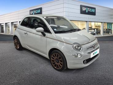 SPOTICAR Fiat 500 C 1.2 69 Ch Eco Pack Collezione Fall Occasion - Citadine Essence Gris - Montmorot - 1203832550_3