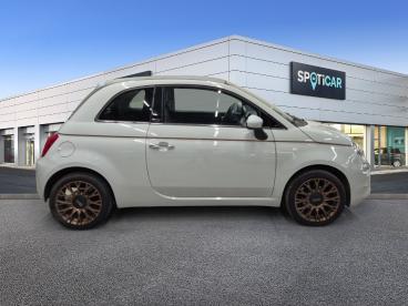 SPOTICAR Fiat 500 C 1.2 69 Ch Eco Pack Collezione Fall Occasion - Citadine Essence Gris - Montmorot - 1203832550_4