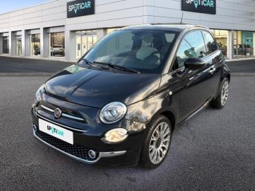 SPOTICAR Fiat 500 1.2 8v 69ch Eco Pack  Star Occasion - Citadine Essence Crossover Black Métal - Nice - 1203832666_1