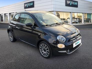 SPOTICAR Fiat 500 1.2 8v 69ch Eco Pack  Star Occasion - Citadine Essence Crossover Black Métal - Nice - 1203832666_3