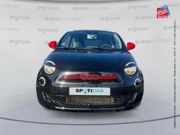 SPOTICAR Fiat 500 E 95ch (red) Occasion - Citadine Electrique Onyx Black Pastel - Hirson - 1203833178_2