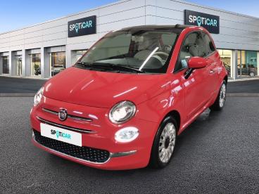 SPOTICAR Fiat 500 1.0 70 Ch Hybride Bsg S/s Lounge Occasion - Citadine Hybride Orange Clair - Macon Cedex 9 - 1203833437_1