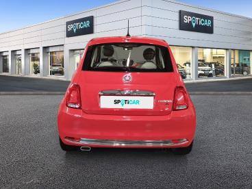 SPOTICAR Fiat 500 1.0 70 Ch Hybride Bsg S/s Lounge Occasion - Citadine Hybride Orange Clair - Macon Cedex 9 - 1203833437_5