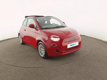 SPOTICAR Fiat 500 C E 118 Ch Nouvelle 500 Occasion - Citadine Electrique Ruby - Lomme - 1203838614_3