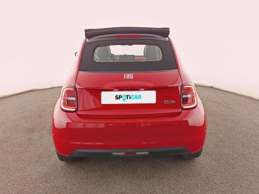 SPOTICAR Fiat 500 C E 118 Ch Nouvelle 500 Occasion - Citadine Electrique Ruby - Lomme - 1203838614_5