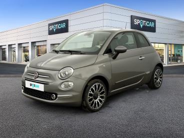SPOTICAR Fiat 500 1.2 69 Ch Eco Pack S/s Club Occasion - Citadine Essence Gris - Argenteuil - 1203842483_1