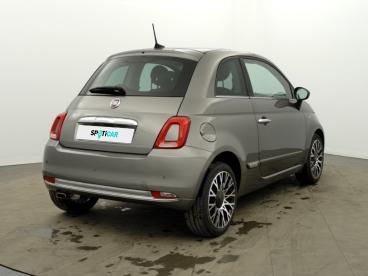 SPOTICAR Fiat 500 1.2 69 Ch Eco Pack S/s Club Occasion - Citadine Essence Gris - Argenteuil - 1203842483_5