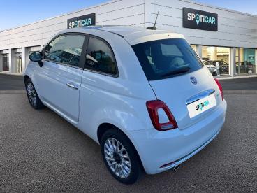 SPOTICAR Fiat 500 1.0 70 Ch Hybride Bsg S/s Dolcevita Occasion - Citadine Essence Blanc - Le Cannet - 1203843906_1