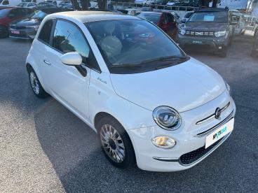 SPOTICAR Fiat 500 1.0 70 Ch Hybride Bsg S/s Dolcevita Occasion - Citadine Essence Blanc - Le Cannet - 1203843906_3