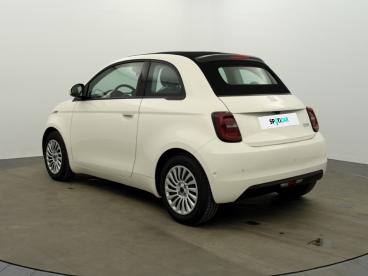 SPOTICAR Fiat 500 C E 118 Ch Nouvelle 500 Occasion - Citadine Electrique Ice White - Nanterre - 1203845376_3