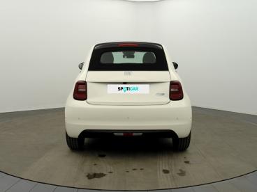 SPOTICAR Fiat 500 C E 118 Ch Nouvelle 500 Occasion - Citadine Electrique Ice White - Nanterre - 1203845376_4