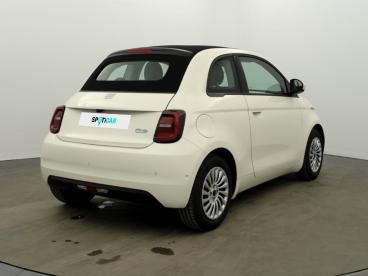 SPOTICAR Fiat 500 C E 118 Ch Nouvelle 500 Occasion - Citadine Electrique Ice White - Nanterre - 1203845376_5