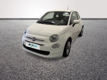 SPOTICAR Fiat 500 1.0 70ch Bsg Lounge Occasion - Citadine Hybride Blanc - Nemours - 1203847744_1
