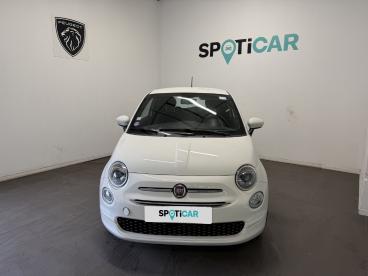 SPOTICAR Fiat 500 1.0 70ch Bsg Lounge Occasion - Citadine Hybride Blanc - Nemours - 1203847744_2