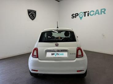 SPOTICAR Fiat 500 1.0 70ch Bsg Lounge Occasion - Citadine Hybride Blanc - Nemours - 1203847744_5