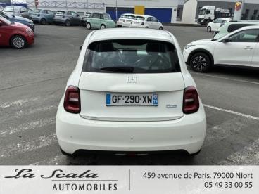SPOTICAR Fiat 500 E 118ch Icone Occasion - Citadine Electrique Blanc - Niort - 1203848967_4