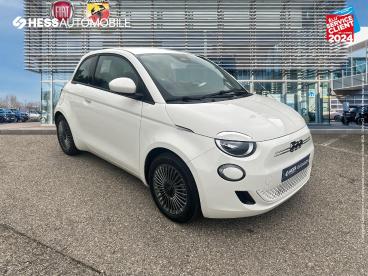 SPOTICAR Fiat 500 E 118 Ch Icone Occasion - Citadine Electrique Blanc - Saint-etienne - 1203851060_3