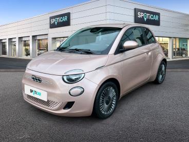 SPOTICAR Fiat 500 3+1 E 118 Ch Icone '2021' Occasion - Citadine Electrique Rose - Chavelot - 1203852649_1