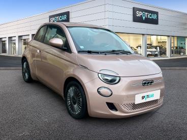 SPOTICAR Fiat 500 3+1 E 118 Ch Icone '2021' Occasion - Citadine Electrique Rose - Chavelot - 1203852649_3