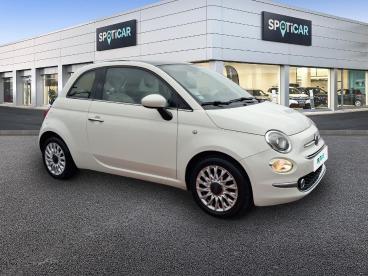 SPOTICAR Fiat 500 1.2 69 Ch Eco Pack Lounge Occasion - Citadine Essence Blanc - Saint Maximin - 1203852705_3