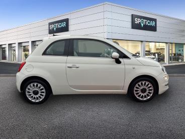 SPOTICAR Fiat 500 1.2 69 Ch Eco Pack Lounge Occasion - Citadine Essence Blanc - Saint Maximin - 1203852705_4