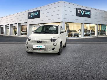 SPOTICAR Fiat 500 E 118 Ch Icone Occasion - Citadine Electrique Blanc - Ecully - 1203854234_1