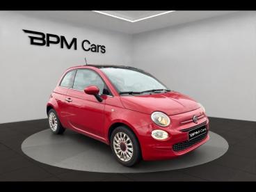 SPOTICAR Fiat 500 1.0 70ch Bsg S&s (red) Occasion - Citadine Hybride Pasodoble Red Pastel - Amilly - 1203854634_3