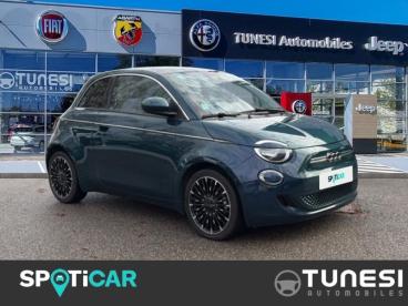 SPOTICAR Fiat 500 E 118ch Icone Plus (step1) 2021 Occasion - Citadine Electrique Ocean Green Métal - Bourgoin-jallieu - 1203855208_3