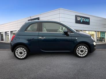 SPOTICAR Fiat 500 1.2 69 Ch Eco Pack Lounge Occasion - Citadine Essence Bleu - Epinal - 1203859049_4