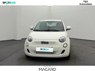 SPOTICAR Fiat 500 E 118ch Icone Occasion - Citadine Electrique Blanc - Montauban - 1203859813_3